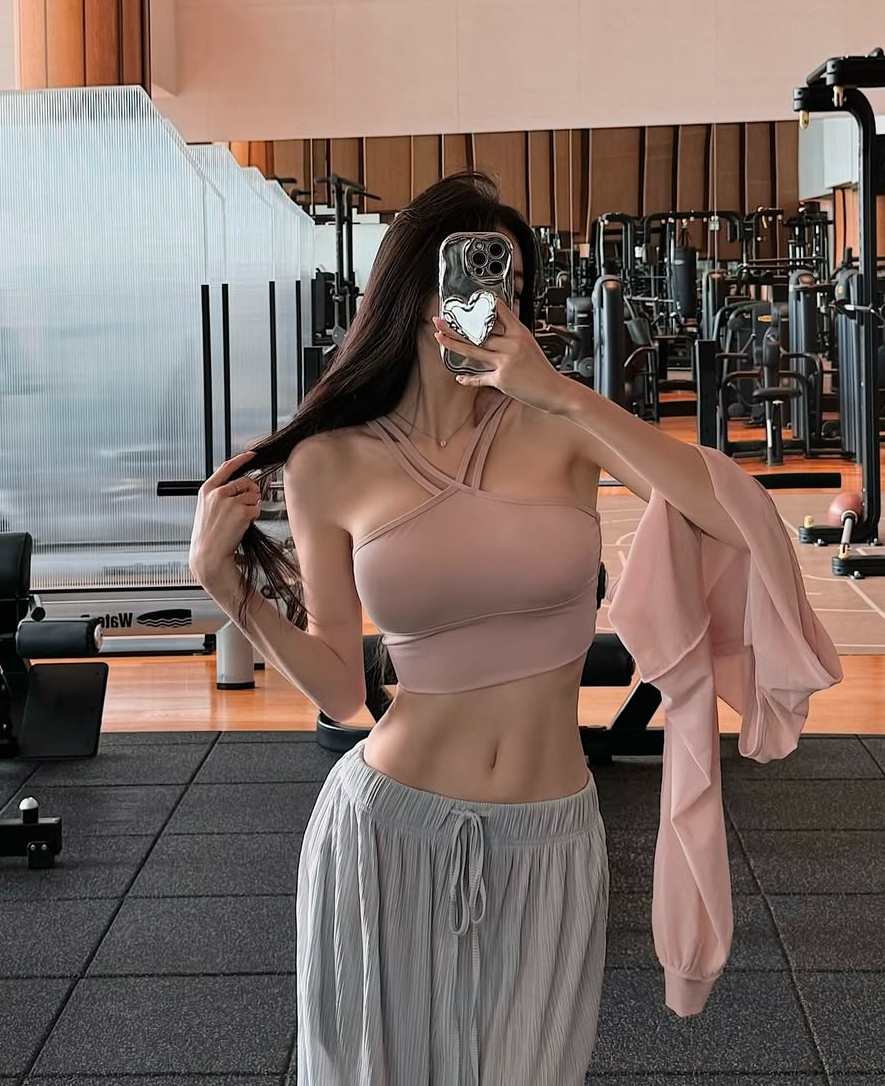 슬랜더 헬스장 누나